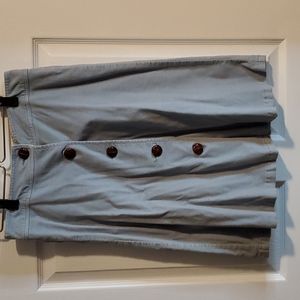 Tulle Light Blue Skirt Size M